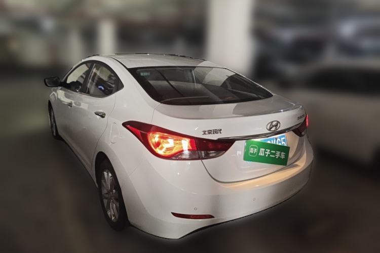Used Hyundai Elantra (5th Generation / Langdong) 2016 1.6L Manual Luxury Model Rear Left 45 Deg