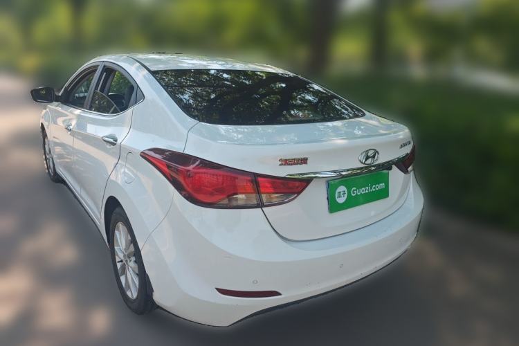 Used Hyundai Elantra (5th Generation / Langdong) 2016 1.6L Manual Luxury Model Rear Left 45 Deg