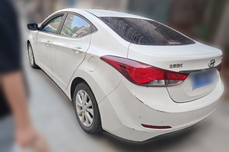 Used Hyundai Elantra (5th Generation / Langdong) 2016 1.6L Automatic Smart Version Rear Left 45 Deg