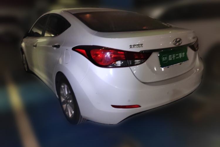 Used Hyundai Elantra (5th Generation / Langdong) 2016 1.6L Automatic Prestige Model Rear Left 45 Deg