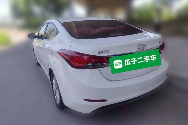 Used Hyundai Elantra (5th Generation / Langdong) 2016 1.6L Automatic Smart Version Rear Left 45 Deg