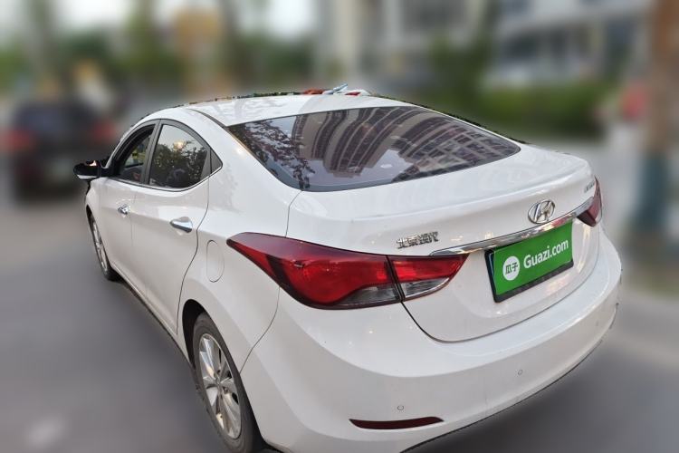 Used Hyundai Elantra (5th Generation / Langdong) 2016 1.6L Automatic Prestige Model Rear Left 45 Deg