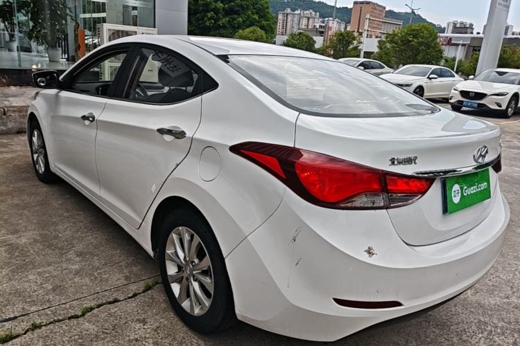 Used Hyundai Elantra (5th Generation / Langdong) 2016 1.6L Automatic Prestige Model Rear Left 45 Deg
