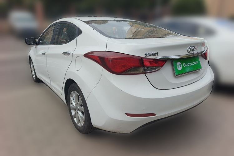 Used Hyundai Elantra (5th Generation / Langdong) 2016 1.6L Automatic Prestige Model Rear Left 45 Deg