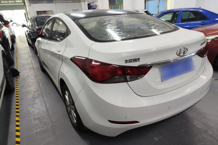 Used Hyundai Elantra (5th Generation / Langdong) 2016 1.6L Automatic Smart Version Rear Left 45 Deg