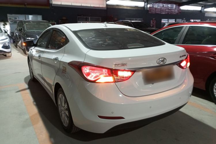 Used Hyundai Elantra (5th Generation / Langdong) 2016 1.6L Automatic Prestige Model Rear Left 45 Deg