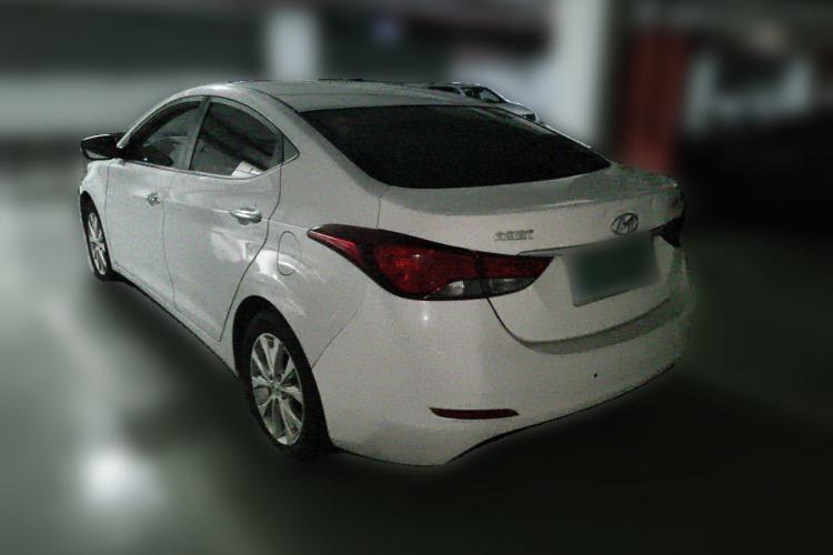 Used Hyundai Elantra (5th Generation / Langdong) 2016 1.6L Automatic Prestige Model Rear Left 45 Deg