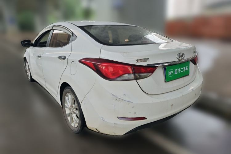 Used Hyundai Elantra (5th Generation / Langdong) 2016 1.6L Automatic Prestige Model Rear Left 45 Deg