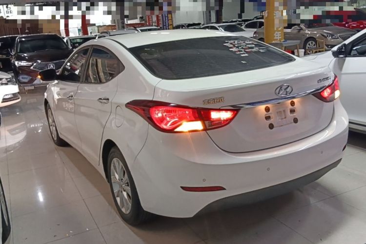 Used Hyundai Elantra (5th Generation / Langdong) 2016 1.6L Automatic Prestige Model Rear Left 45 Deg