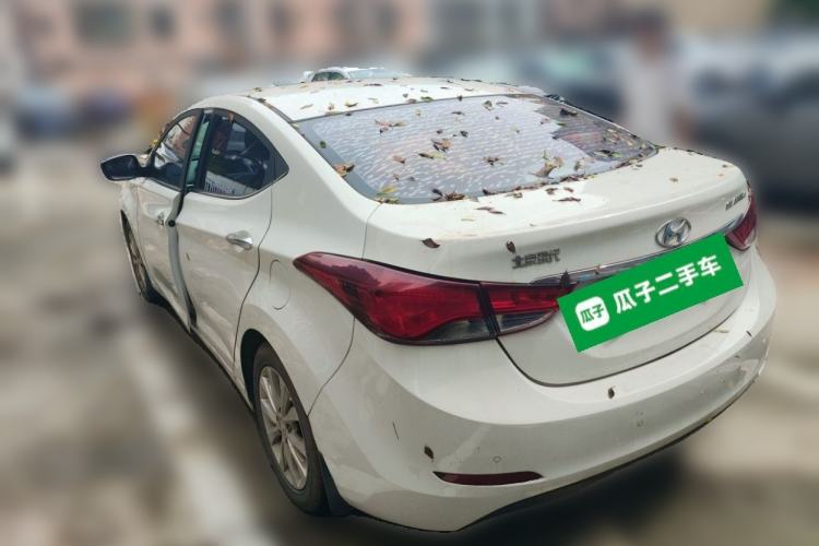 Used Hyundai Elantra (5th Generation / Langdong) 2016 1.6L Automatic Prestige Model Rear Left 45 Deg