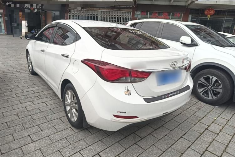 Used Hyundai Elantra (5th Generation / Langdong) 2016 1.6L Automatic Prestige Model Rear Left 45 Deg