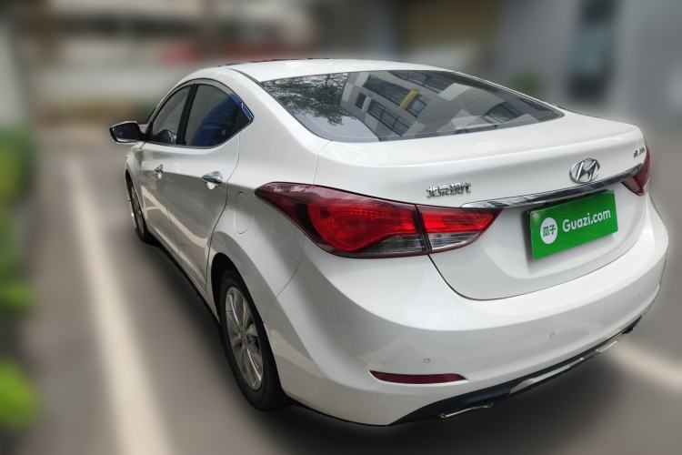 Used Hyundai Elantra (5th Generation / Langdong) 2016 1.6L Automatic Prestige Model Rear Left 45 Deg