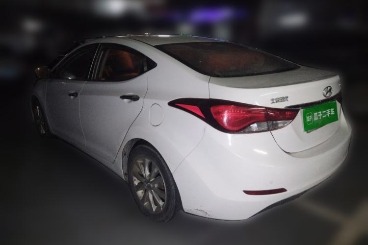 Used Hyundai Elantra (5th Generation / Langdong) 2016 1.6L Manual Luxury Model Rear Left 45 Deg