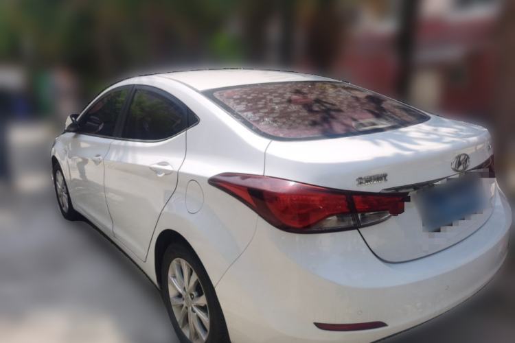 Used Hyundai Elantra (5th Generation / Langdong) 2016 1.6L Automatic Smart Version Rear Left 45 Deg