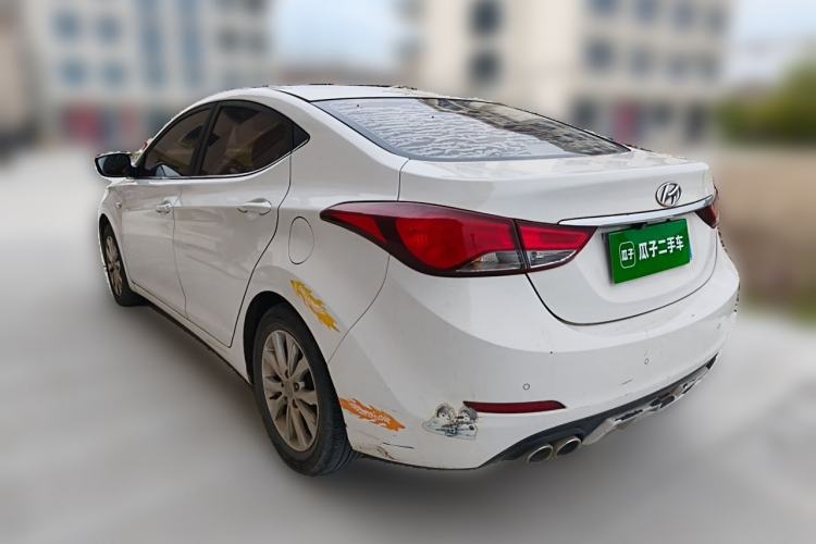 Used Hyundai Elantra (5th Generation / Langdong) 2016 1.6L Automatic Smart Version Rear Left 45 Deg