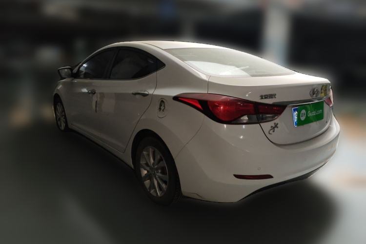 Used Hyundai Elantra (5th Generation / Langdong) 2016 1.6L Manual Luxury Model Rear Left 45 Deg