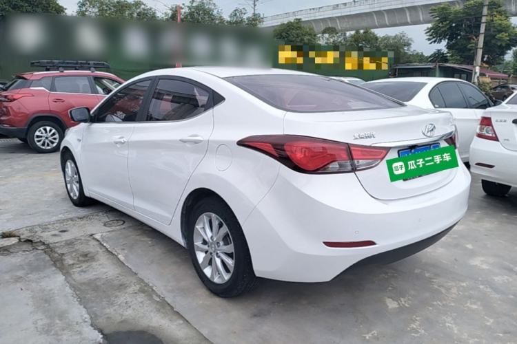 Used Hyundai Elantra (5th Generation / Langdong) 2016 1.6L Automatic Smart Version Rear Left 45 Deg