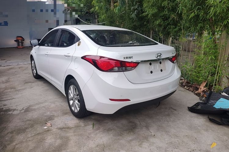 Used Hyundai Elantra (5th Generation / Langdong) 2016 1.6L Automatic Smart Version Rear Left 45 Deg