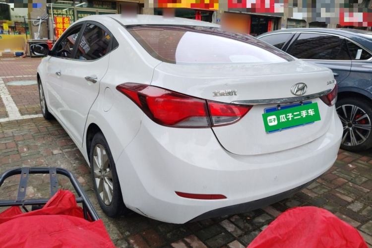 Used Hyundai Elantra (5th Generation / Langdong) 2016 1.6L Automatic Prestige Model Rear Left 45 Deg