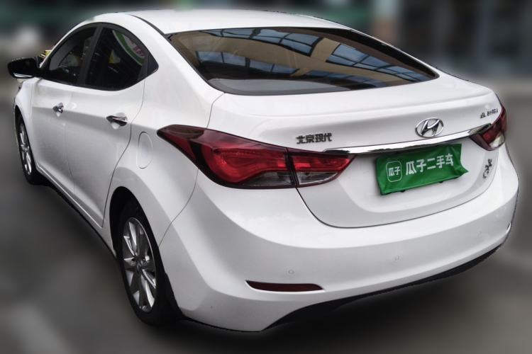 Used Hyundai Elantra (5th Generation / Langdong) 2016 1.6L Automatic Prestige Model Rear Left 45 Deg