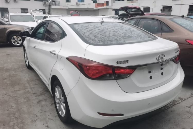 Used Hyundai Elantra (5th Generation / Langdong) 2016 1.6L Automatic Prestige Model Rear Left 45 Deg