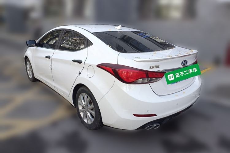 Used Hyundai Elantra (5th Generation / Langdong) 2016 1.6L Automatic Prestige Model Rear Left 45 Deg