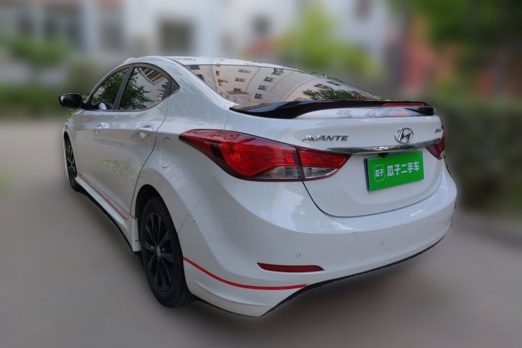 Used Hyundai Elantra (5th Generation / Langdong) 2016 1.6L Automatic Smart Version Rear Left 45 Deg