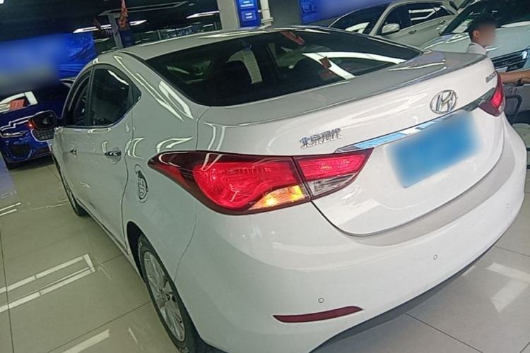 Used Hyundai Elantra (5th Generation / Langdong) 2016 1.6L Automatic Prestige Model Rear Left 45 Deg