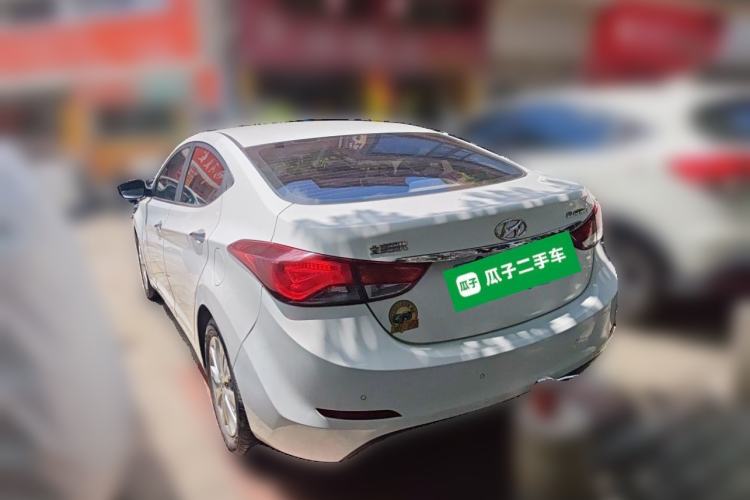 Used Hyundai Elantra (5th Generation / Langdong) 2016 1.6L Automatic Prestige Model Rear Left 45 Deg