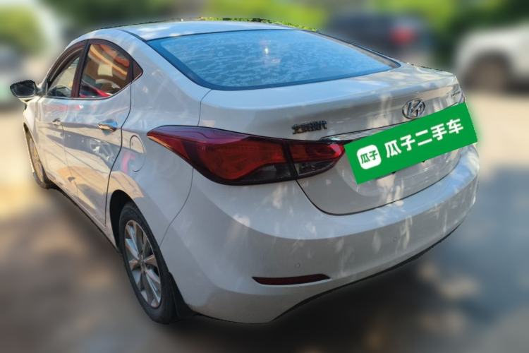 Used Hyundai Elantra (5th Generation / Langdong) 2016 1.6L Manual Luxury Model Rear Left 45 Deg