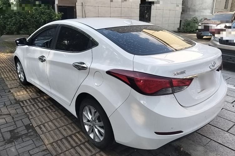 Used Hyundai Elantra (5th Generation / Langdong) 2016 1.6L Automatic Prestige Model Rear Left 45 Deg