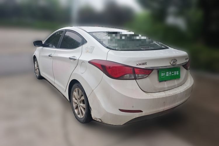 Used Hyundai Elantra (5th Generation / Langdong) 2016 1.6L Manual Luxury Model Rear Left 45 Deg