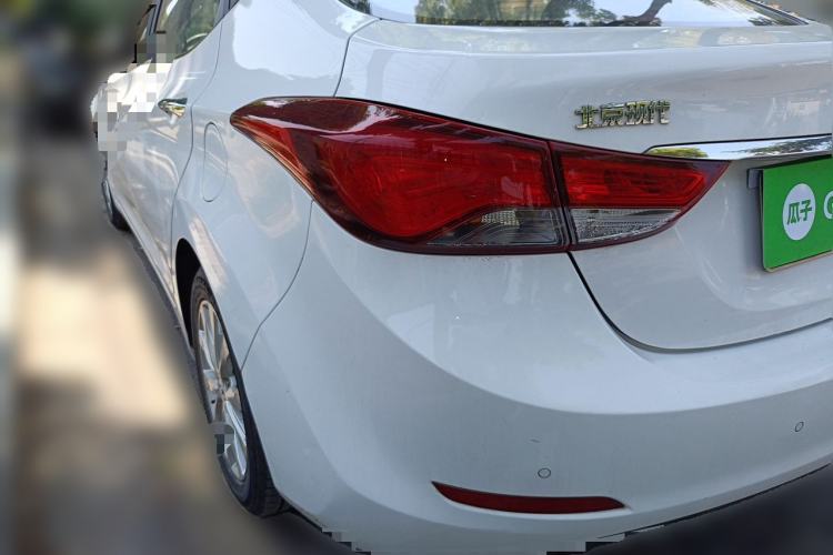 Used Hyundai Elantra (5th Generation / Langdong) 2016 1.6L Automatic Prestige Model Rear Left 45 Deg