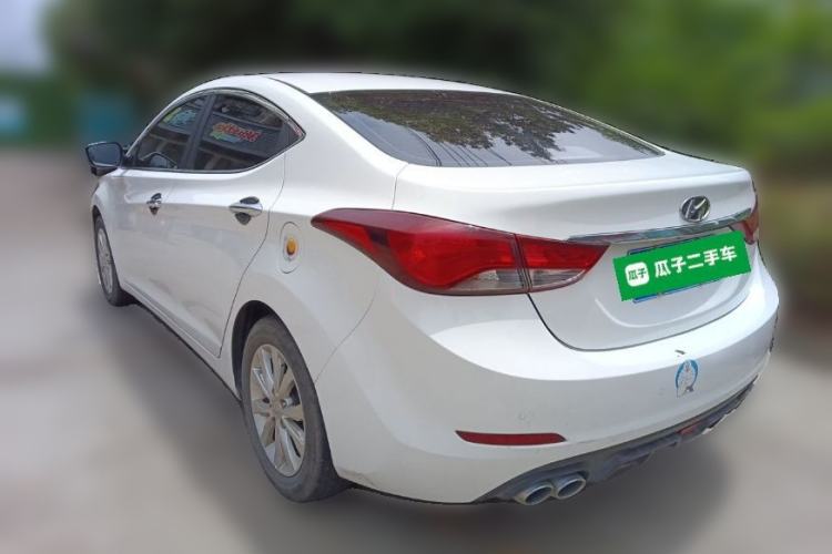 Used Hyundai Elantra (5th Generation / Langdong) 2016 1.6L Automatic Prestige Model Rear Left 45 Deg