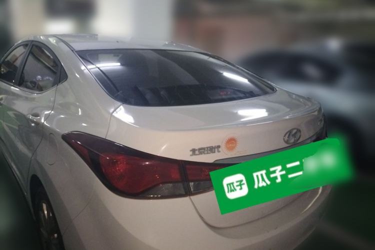 Used Hyundai Elantra (5th Generation / Langdong) 2016 1.6L Automatic Prestige Model Rear Left 45 Deg