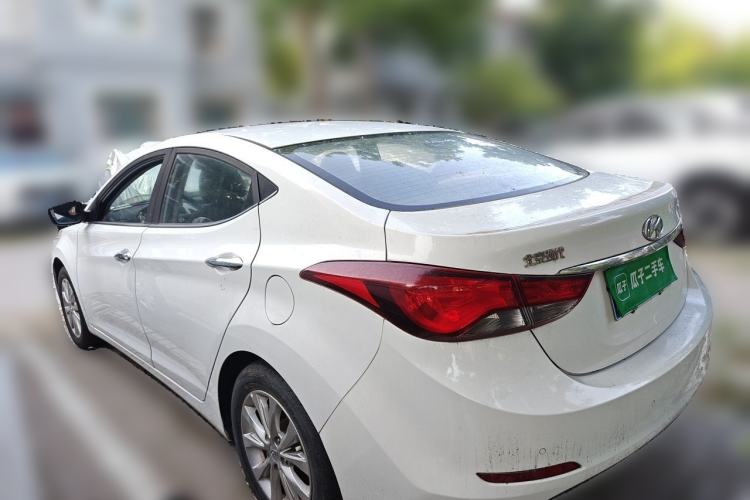 Used Hyundai Elantra (5th Generation / Langdong) 2016 1.6L Automatic Prestige Model Rear Left 45 Deg