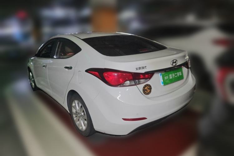 Used Hyundai Elantra (5th Generation / Langdong) 2016 1.6L Automatic Prestige Model Rear Left 45 Deg