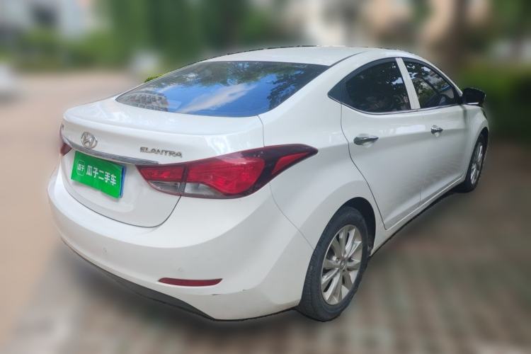 Used Hyundai Elantra (5th Generation / Langdong) 2016 1.6L Automatic Prestige Model Rear Right 45 Deg