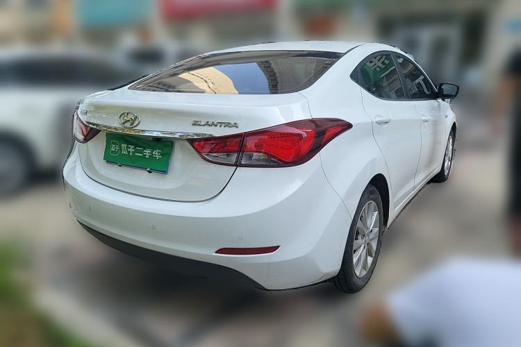 Used Hyundai Elantra (5th Generation / Langdong) 2016 1.6L Automatic Smart Version Rear Right 45 Deg