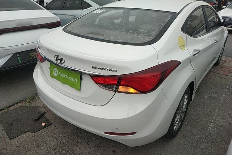 Used Hyundai Elantra (5th Generation / Langdong) 2016 1.6L Automatic Prestige Model Rear Right 45 Deg