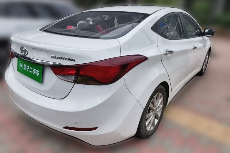 Used Hyundai Elantra (5th Generation / Langdong) 2016 1.6L Automatic Prestige Model Rear Right 45 Deg