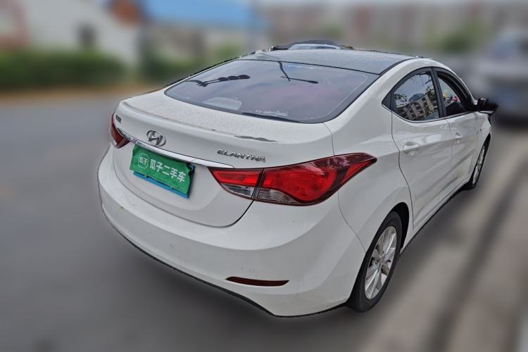 Used Hyundai Elantra (5th Generation / Langdong) 2016 1.6L Automatic Smart Version Rear Right 45 Deg