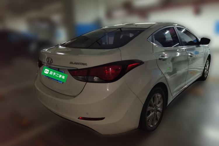 Used Hyundai Elantra (5th Generation / Langdong) 2016 1.6L Automatic Prestige Model Rear Right 45 Deg