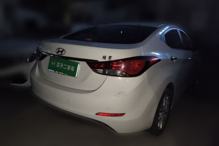 Used Hyundai Elantra (5th Generation / Langdong) 2016 1.6L Manual Luxury Model Rear Right 45 Deg