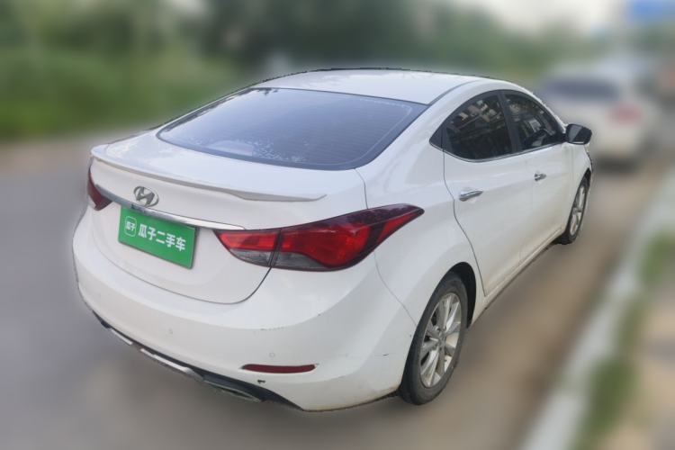 Used Hyundai Elantra (5th Generation / Langdong) 2016 1.6L Automatic Prestige Model Rear Right 45 Deg