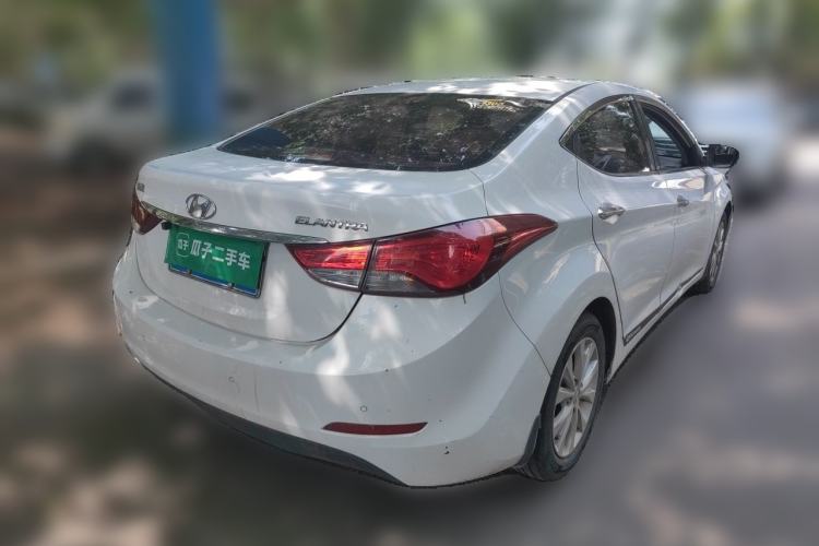 Used Hyundai Elantra (5th Generation / Langdong) 2016 1.6L Automatic Prestige Model Rear Right 45 Deg