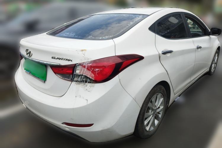 Used Hyundai Elantra (5th Generation / Langdong) 2016 1.6L Automatic Prestige Model Rear Right 45 Deg