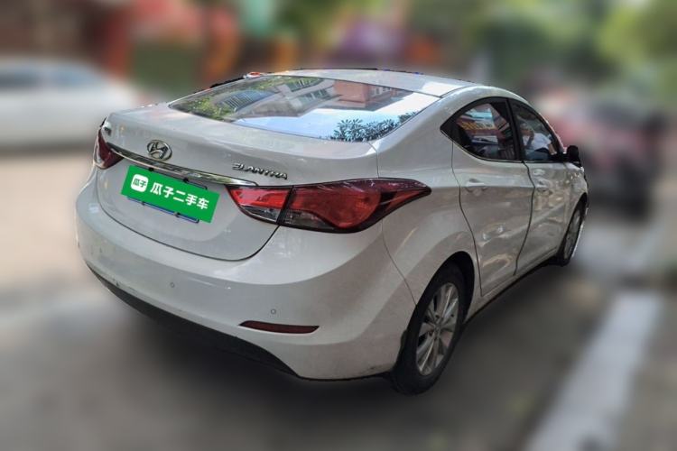 Used Hyundai Elantra (5th Generation / Langdong) 2016 1.6L Automatic Smart Version Rear Right 45 Deg