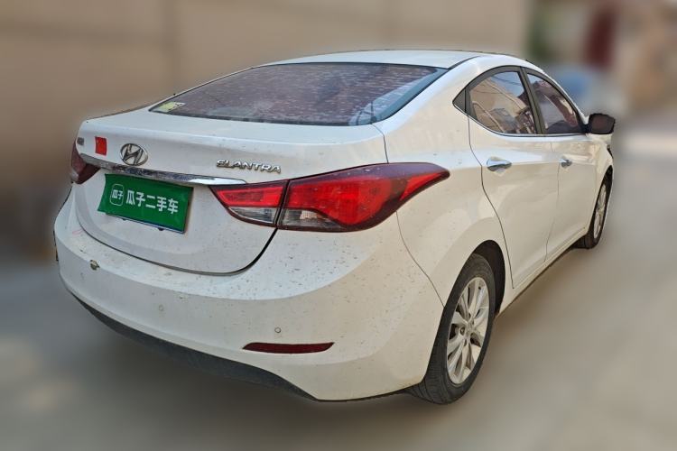 Used Hyundai Elantra (5th Generation / Langdong) 2016 1.6L Manual Luxury Model Rear Right 45 Deg