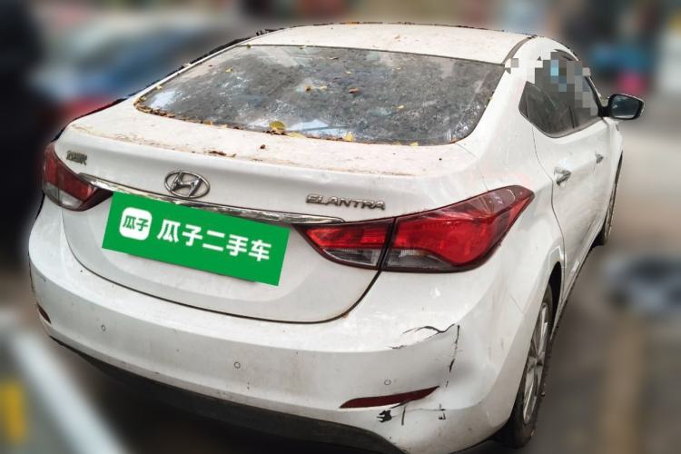 Used Hyundai Elantra (5th Generation / Langdong) 2016 1.6L Manual Luxury Model Rear Right 45 Deg